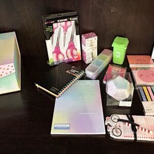 Ultimate Aesthetic Stationery Desk Bundle – 15+ Pieces! (Includes Keepsake Box)